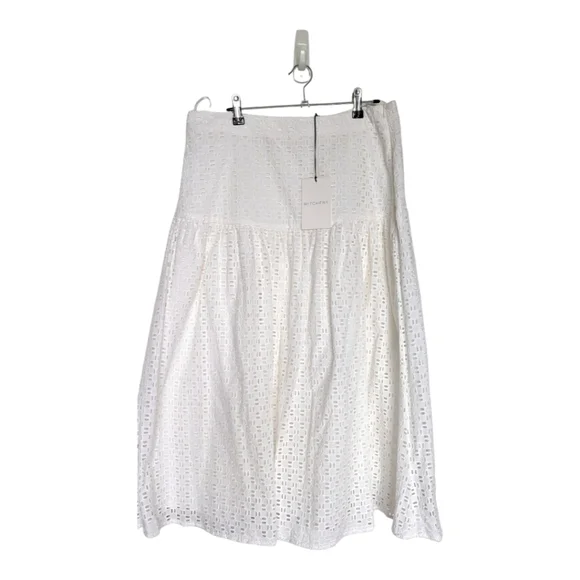 ✨Host pick✨Witchery White Midi Skirt size 14 NWT - Picture 4 of 5